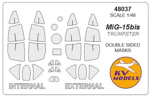 KV Models KV48037 1:48 Mikoyan MiG-15bis