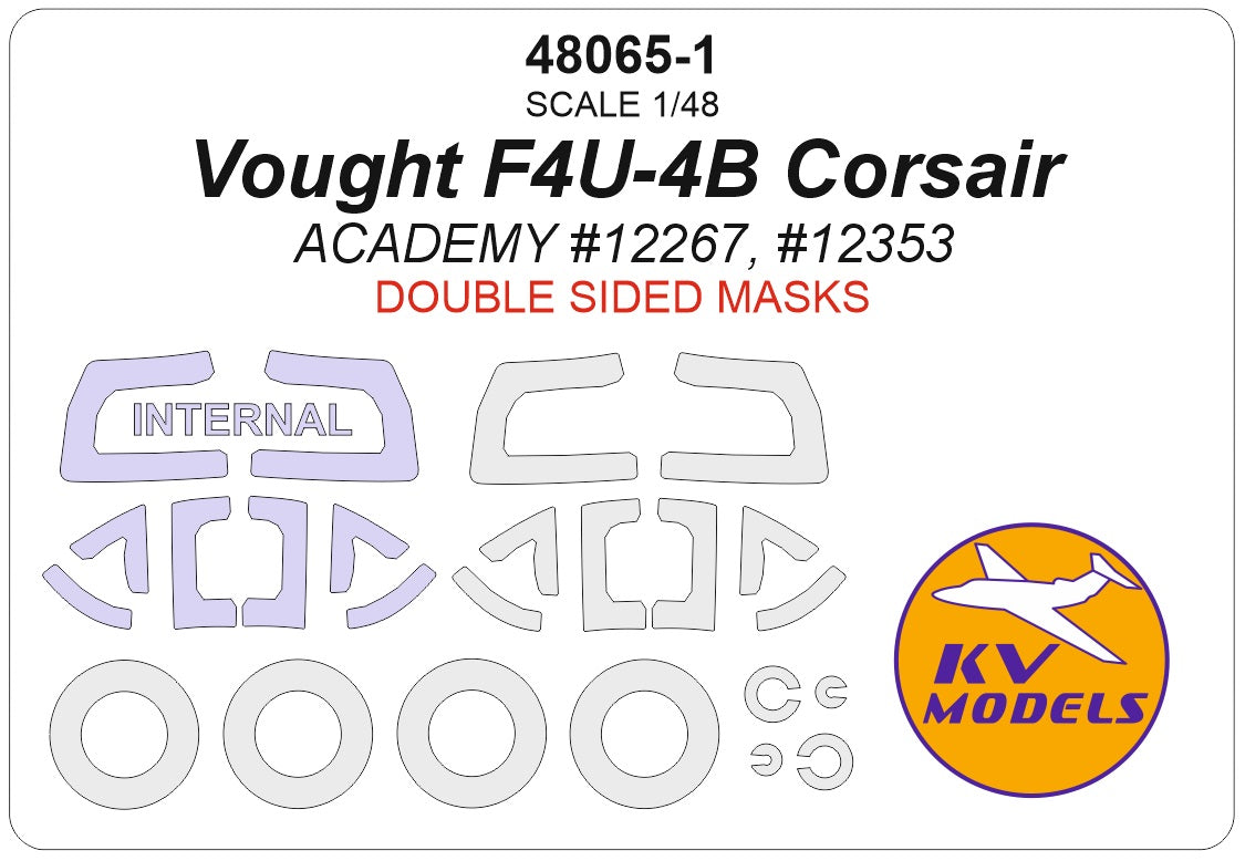 KV Models KV48065-1 1:48 Vought F4U-4B Corsair