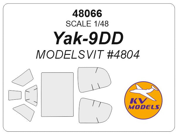 KV Models KV48066 1:48 Yakovlev Yak-9DD