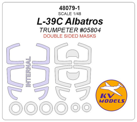 KV Models KV48079-1 1:48 Aero L-39C Albatros