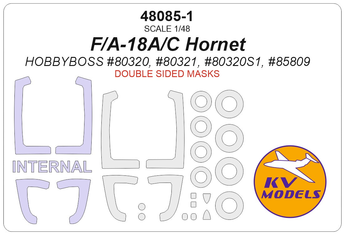 KV Models KV48085-1 1:48 Lockheed-Martin F/A-18A/C Hornet