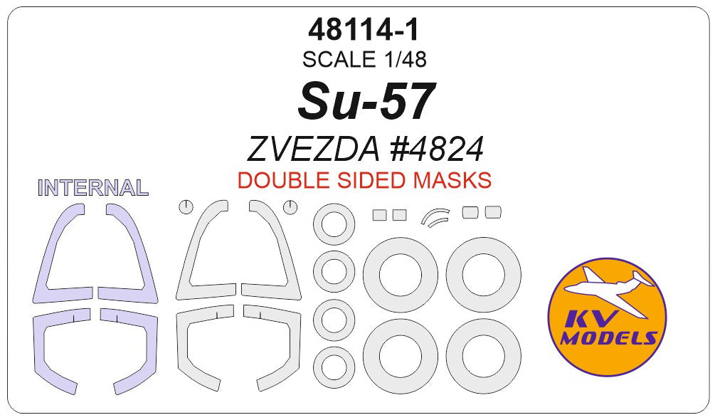KV Models KV48114 1:48 Sukhoi Su-57