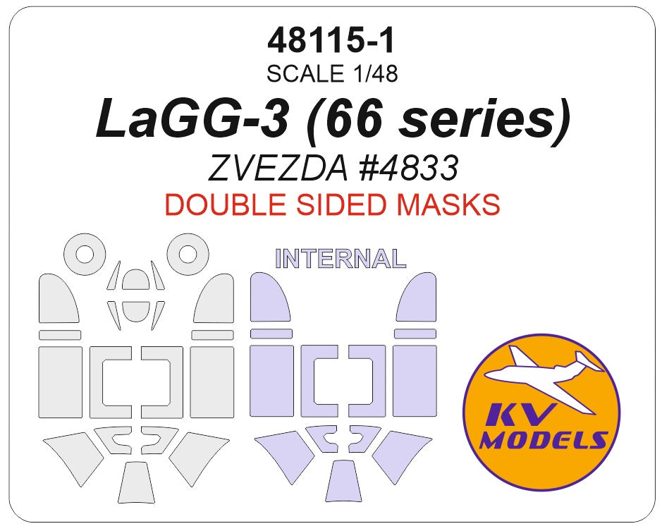 KV Models KV48115-1 1:48 LaGG-3