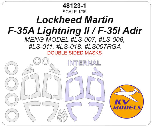 KV Models KV48123-1 1:48 Lockheed-Martin F-35A Lightning II / F-35I Adir