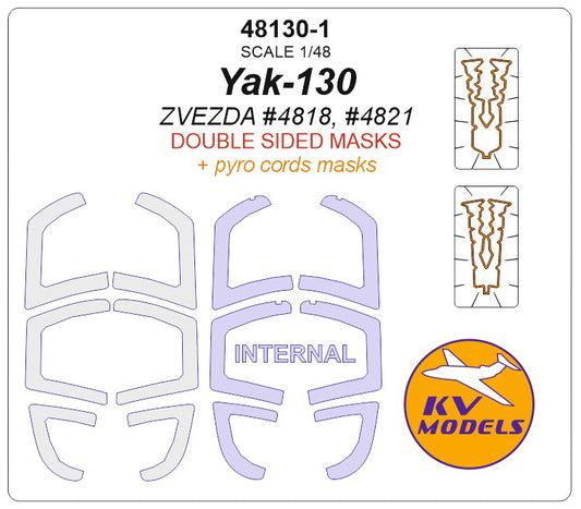 KV Models KV48130-1 1:48 Yakovlev Yak-130