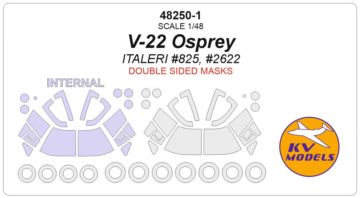 KV Models KV48250-1 1:48 Bell V-22 Osprey