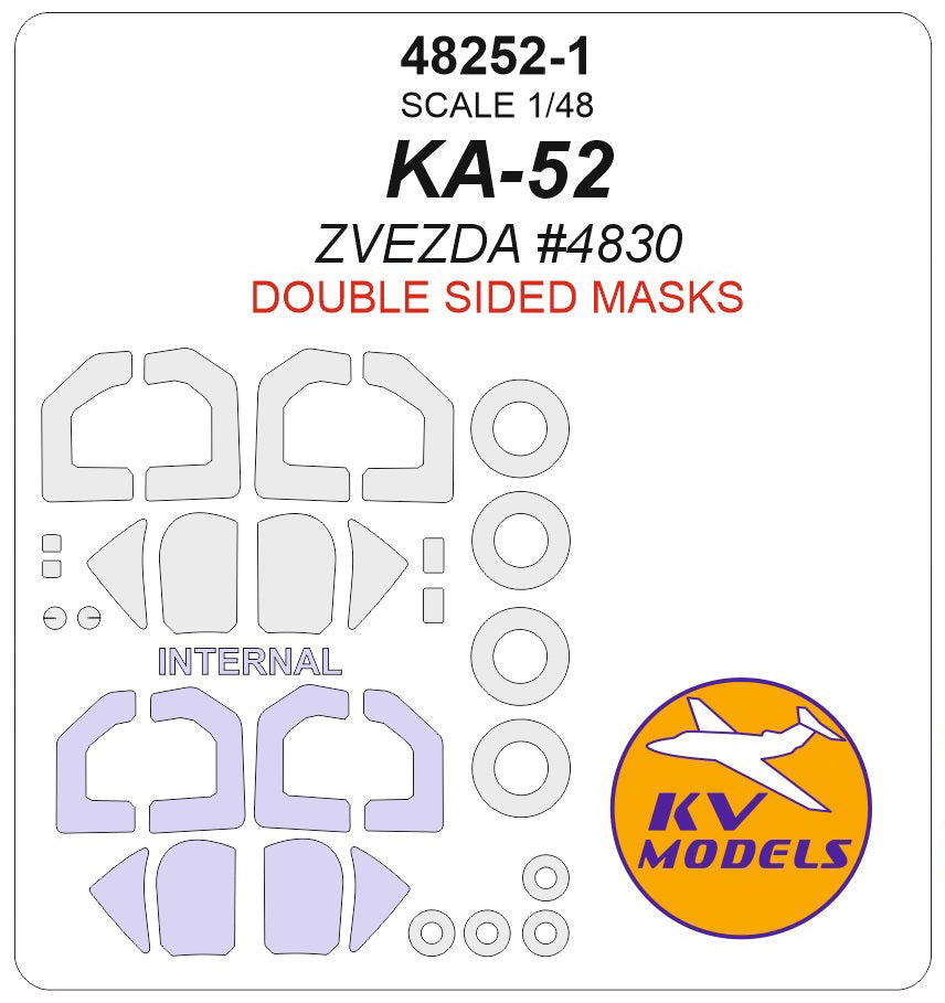 KV Models KV48252-1 1:48 Kamov KA-52