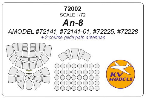 KV Models KV72002 1:72 Antonov An-8