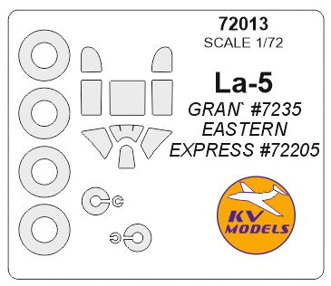 KV Models KV72013 1:72 Lavochkin La-5