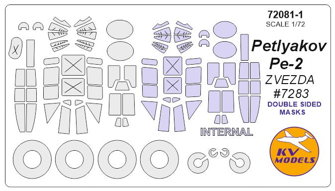 KV Models KV72081-1 1:72 Petlyakov Pe-2