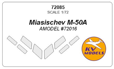 KV Models KV72085 1:72 Myasishev M-50A