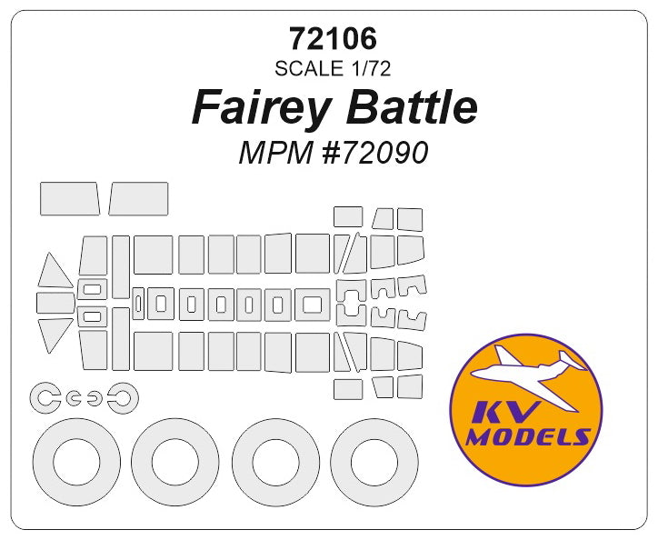 KV Models KV72106 1:72 Fairey Battle