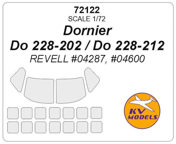 KV Models KV72122 1:72 Dornier Do-228-202 / Do 228-212