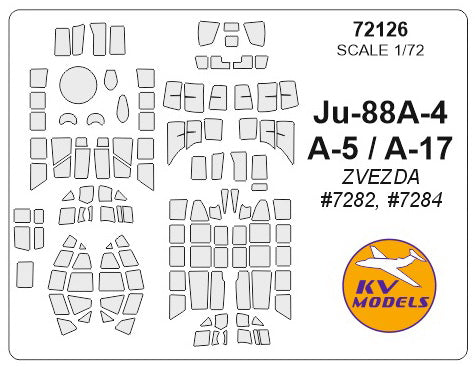 KV Models KV72126 1:72 Junkers Ju-88A