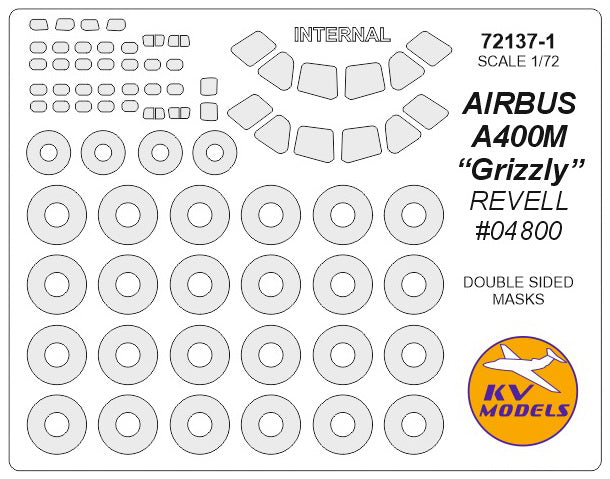 KV Models KV72137-1 1:72 AIRBUS A400M "Grizzly"