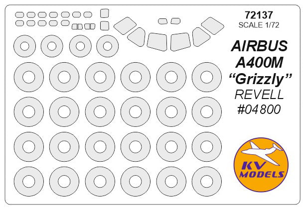 KV Models KV72137 1:72 AIRBUS A400M "Grizzly"