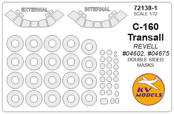 KV Models KV72138-1 1:72 C-160 Transall