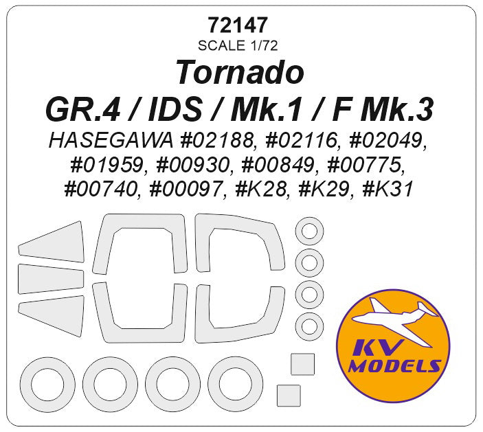 KV Models KV72147 1:72 Junkers Ju-88G-6 wheels and canopy frame paint masks