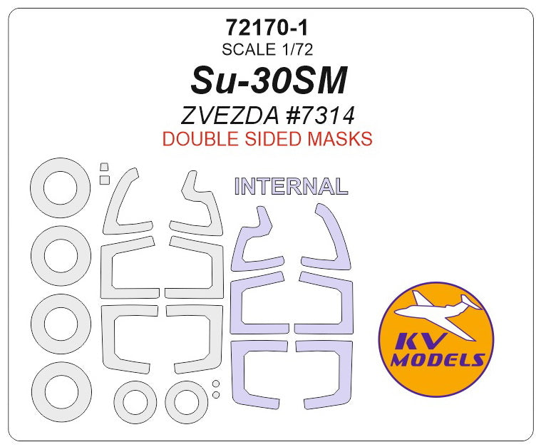 KV Models KV72170-1 1:72 Sukhoi Su-30SM
