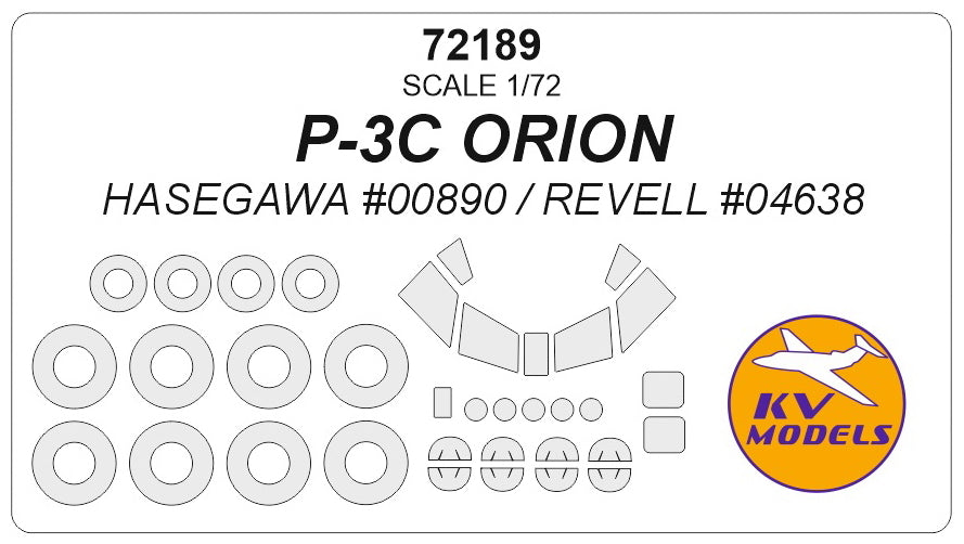 KV Models KV72189 1:72 Lockheed P-3C ORION