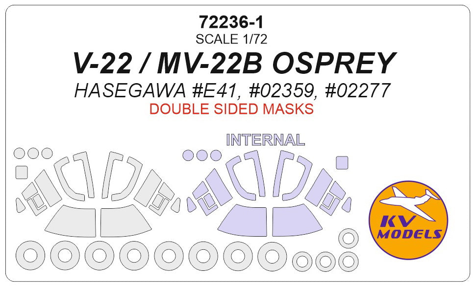 KV Models KV72236-1 1:72 Bell V-22 OSPREY