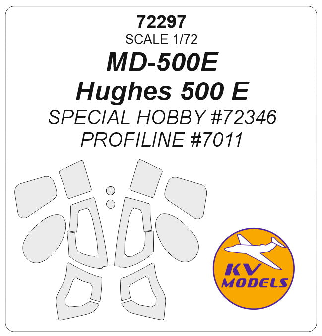 KV Models KV72297 1:72 Hughes MD-500E