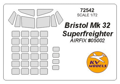 KV Models KV72542 1:72 Bristol Mk.32 Superfreighter