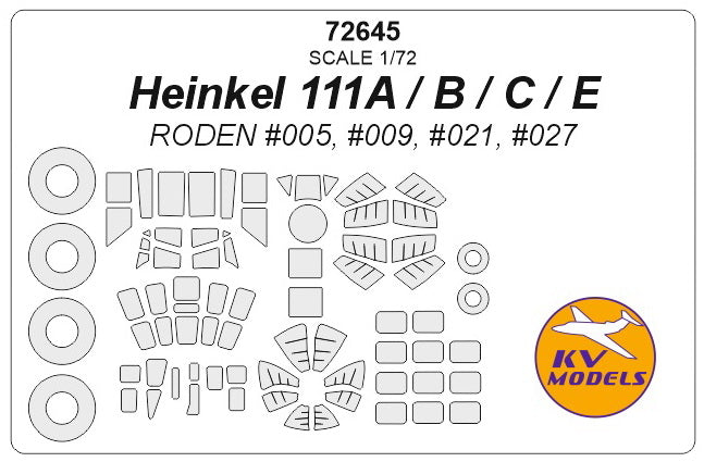 KV Models KV72645 1:72 Heinkel He-111