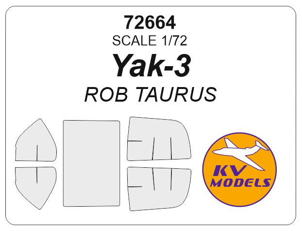 KV Models KV72664 1:72 Yakovlev Yak-3