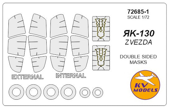 KV Models KV72685-1 1:72 Yakovlev Yak-130