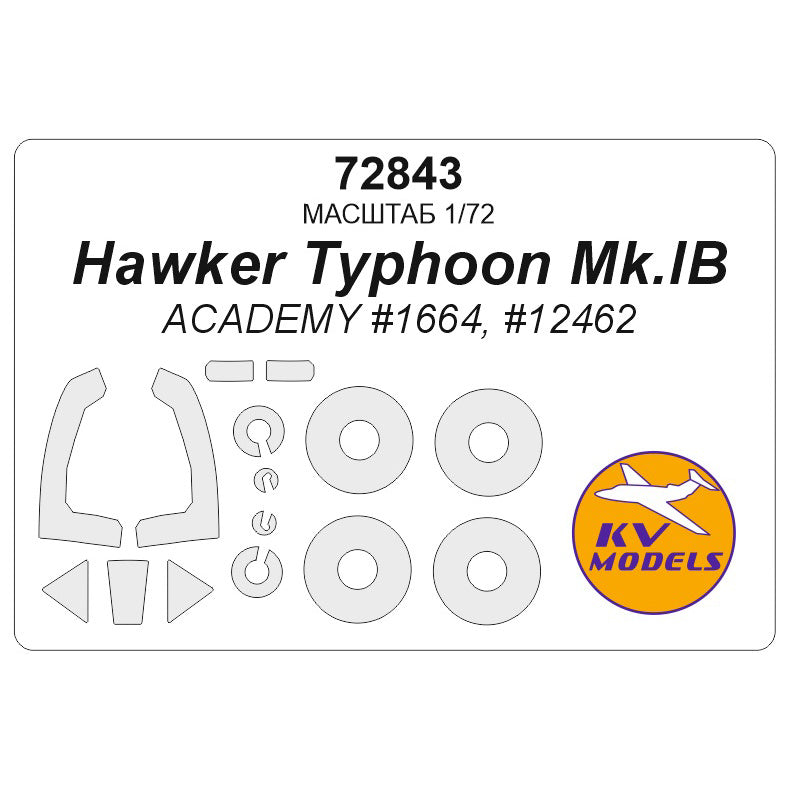 KV Models KV72843 1:72 Hawker Typhoon Mk.IB