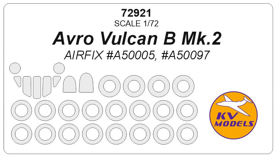 KV Models KV72921 1:72 Avro Vulcan B Mk.2