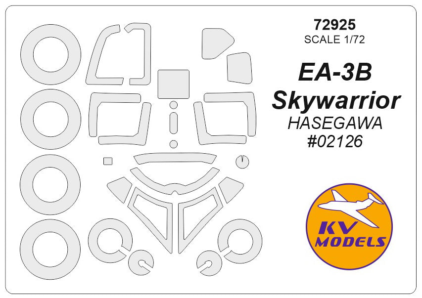 KV Models KV72925 1:72 Douglas EA-3B Skywarrior