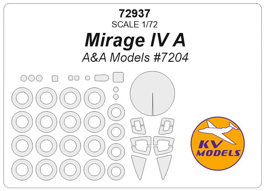 KV Models KV72937 1:72 Dassault_Mirage IV A