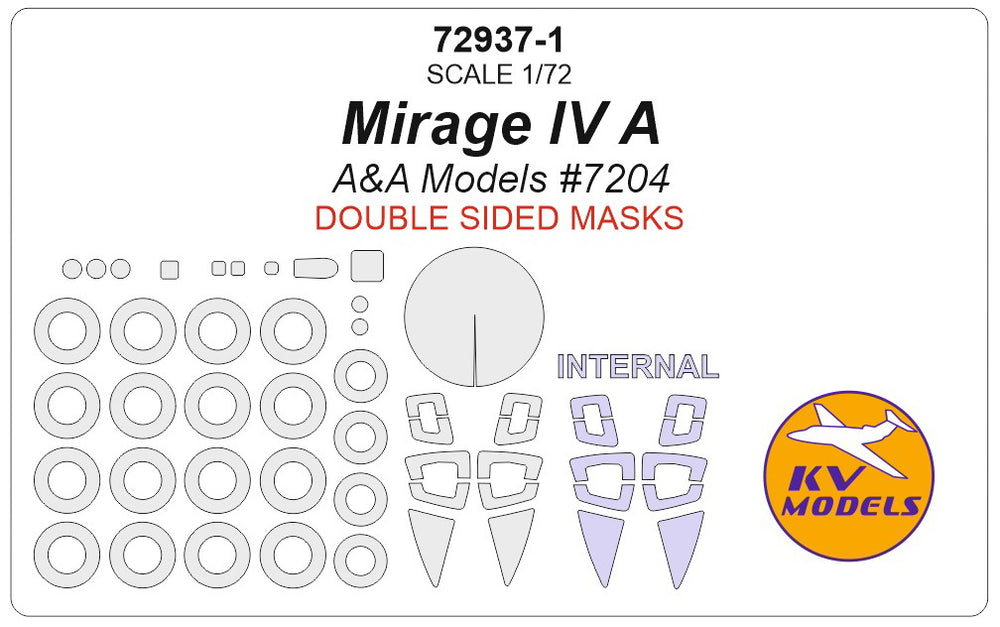KV Models KV72937 1:72 Dassault_Mirage IV A