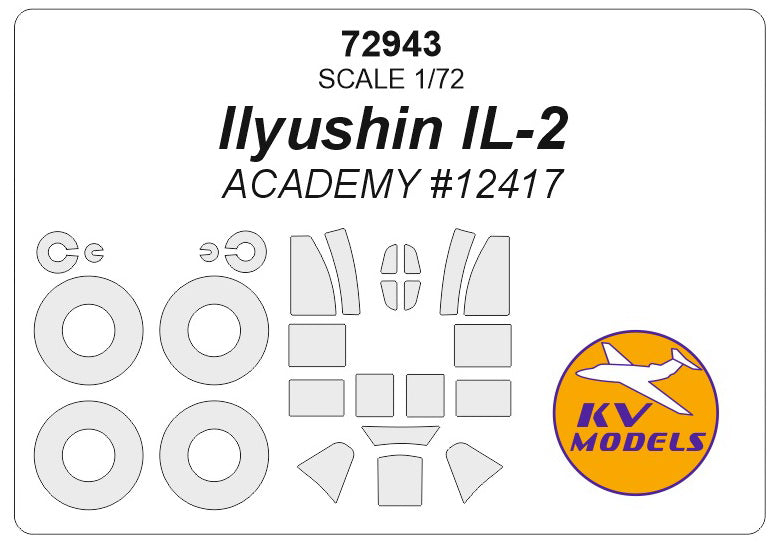 KV Models KV72943 1:72 Ilyusin Il-2