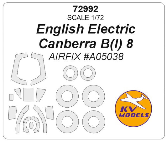 KV Models KV72992 1:72 BAC/EE Canberra B.