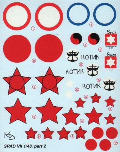 KV Models KVD48004 1:48 Spad VIIC Part 2
