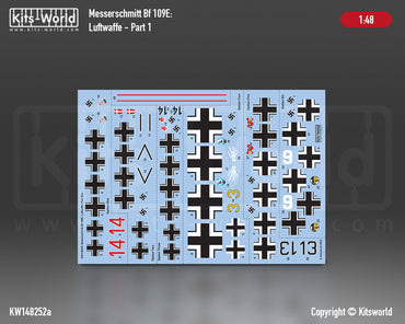 Kits-World KW148252 1:48 Luftwaffe Part one