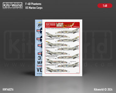 Kits-World KW148276 F-4B Phantom VMFA-542 Bengals Chu Lai 1:48