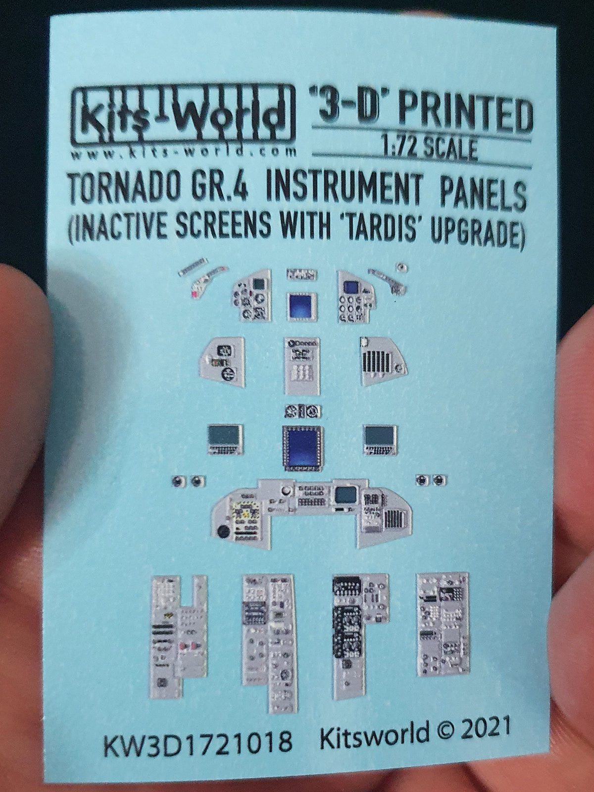 Kits-World KW3D1721018 1:72 Panavia Tornado GR.4