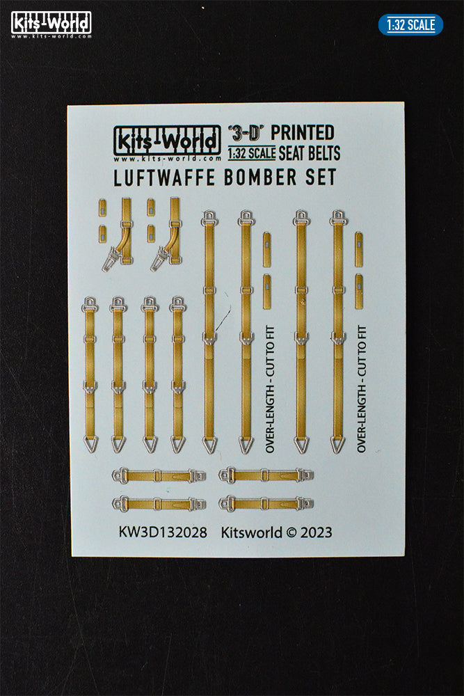 Kits-World KW3D132028 1:32 Luftwaffe Bomber Set