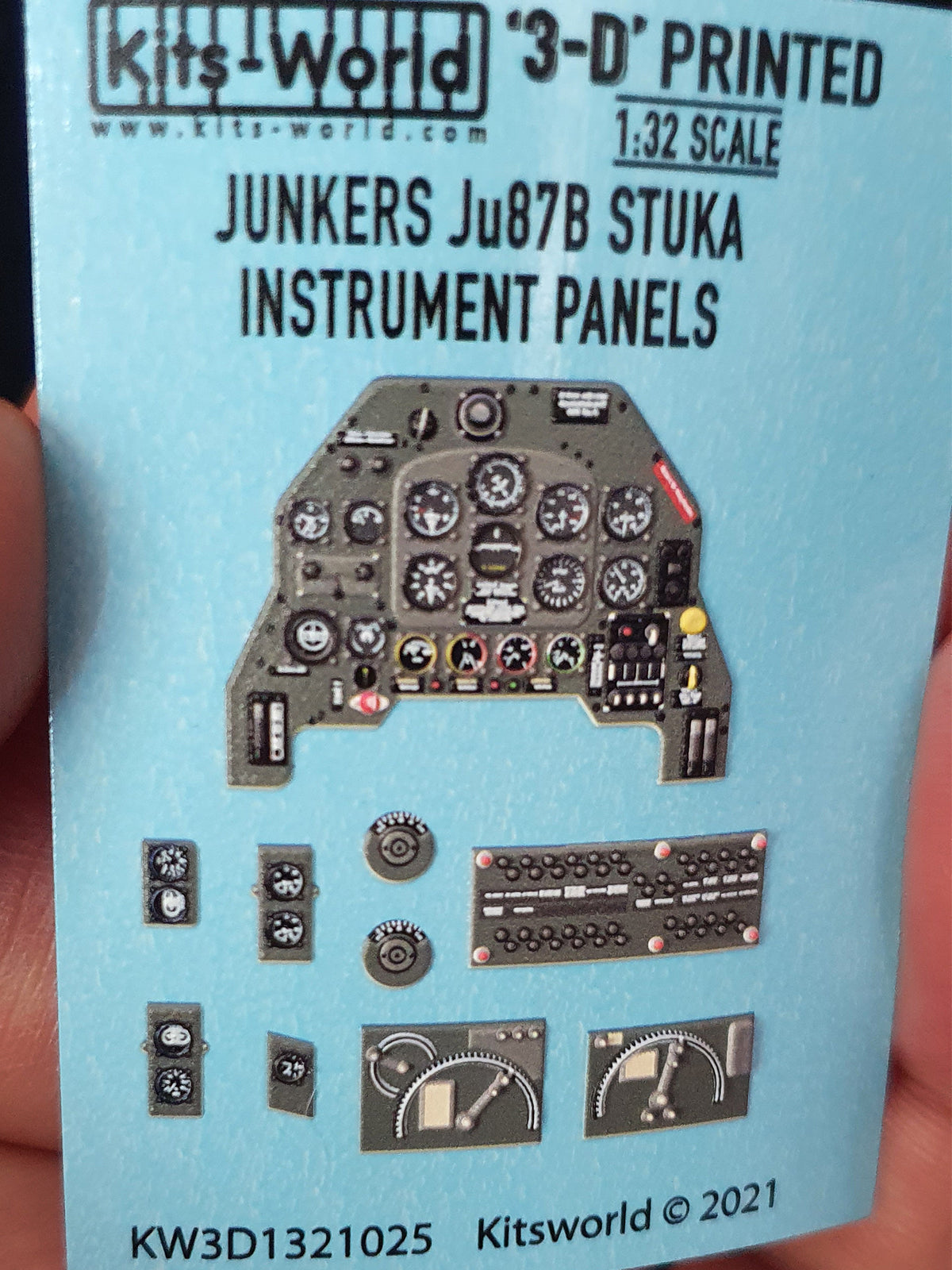 Kits-World KW3D1321025 1:32 Junkers Ju-87B 'Stuka'
