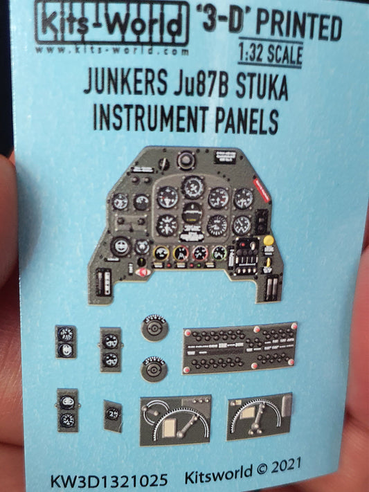 Kits-World KW3D1321025 1:32 Junkers Ju-87B 'Stuka'