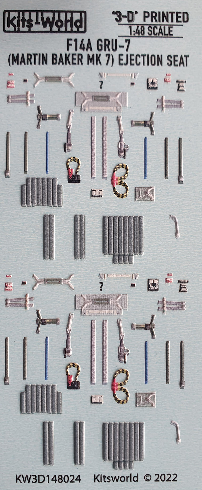 Kits-World KW3D148024 1:48 Grumman F-14A Tomcat GRU-7