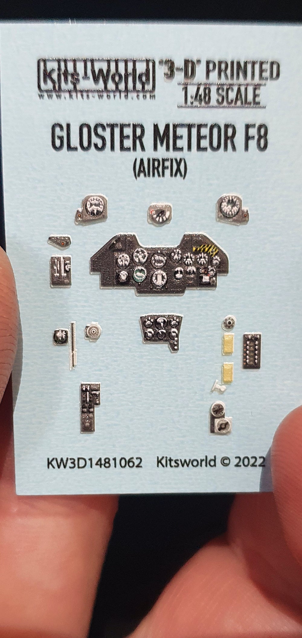 Kits-World KW3D1481062 1:48 Gloster Meteor F.8