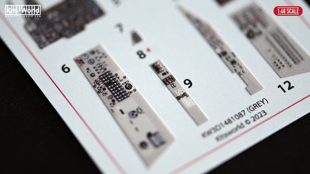Kits-World KW3D1481089 1:48 Mikoyan MiG-21PF