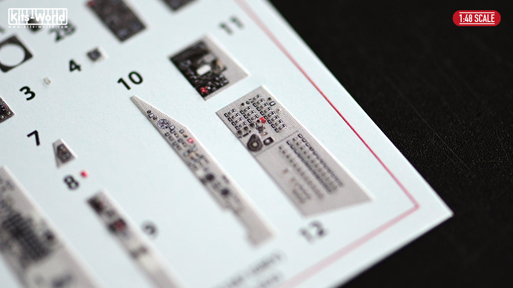 Kits-World KW3D1481089 1:48 Mikoyan MiG-21PF