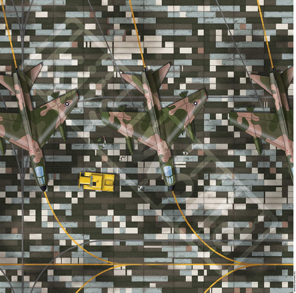 Kits-World KWB144-495 1:144 Korat Royal Thai Air Force Base, Thailand, 1972