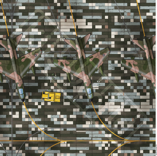 Kits-World KWB144-495 1:144 Korat Royal Thai Air Force Base, Thailand, 1972